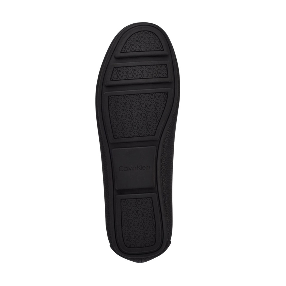 CALVIN KLEIN • Linca Loafer Black Flats - Picture 3 of 5
